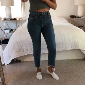 Agolde high rise jeans